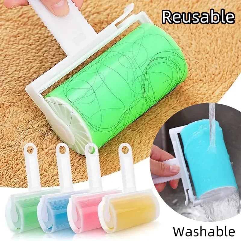 Vêtements lavables rouleau collant réutilisable Portable maison propre épilateur pour animaux de com