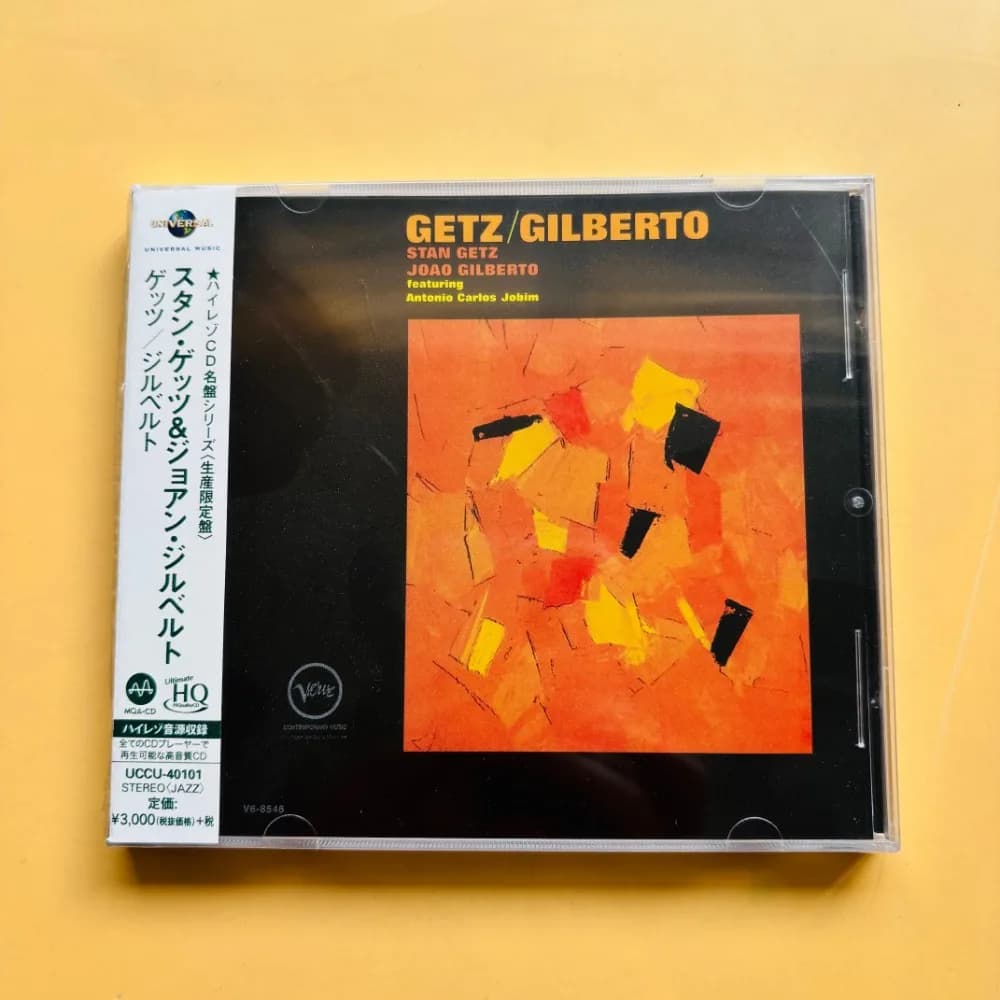 Stan Getz Joao Gilberto Bossa Nova Light Lazy Jazz Vocal & Saxophone Music CD Neuf Scellé En Stock L