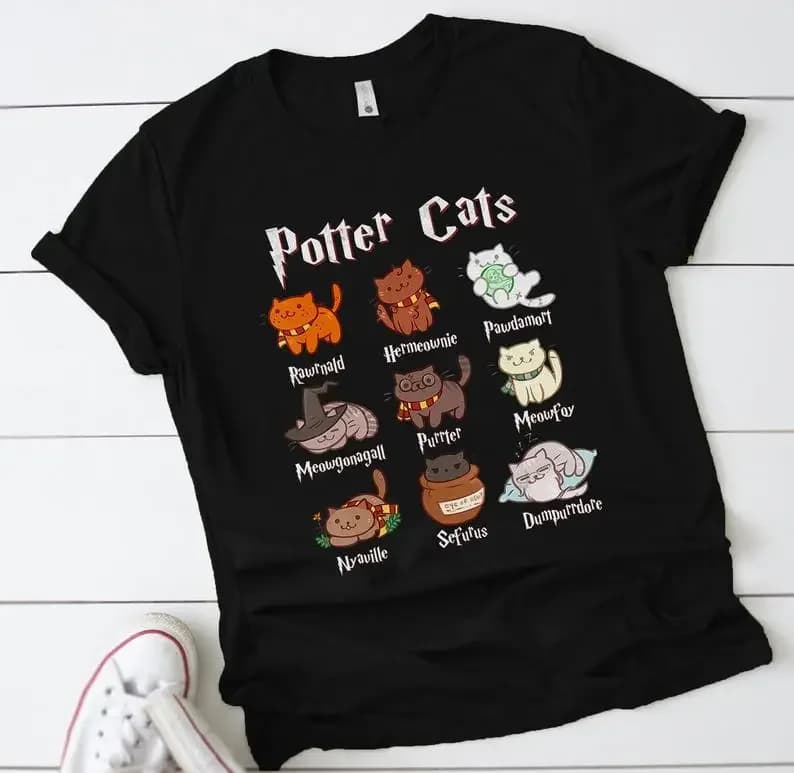 T-shirt unisexe à manches courtes pour maman, motif chats mignons, style Harajuku Kawaii, vêtements