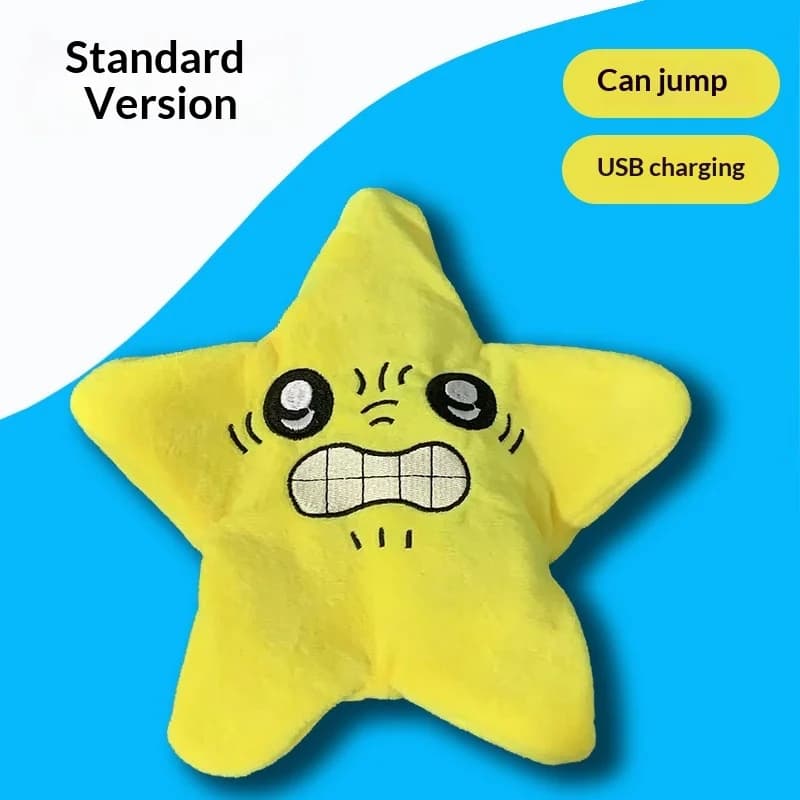 Nouveau porte-clés Angry Patrick Star, jouet amusant lumineux et dansant, accessoire de décoration p