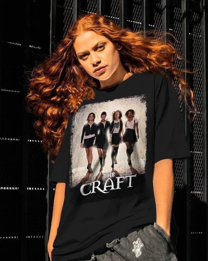 T-shirt The Craft Movie : T-shirt graphique sur le thème du film Witch, T-shirt ample et respirant p