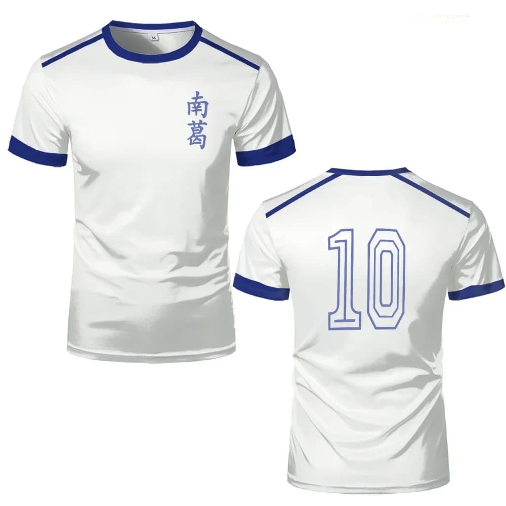 Capitaine graphique t-shirts été hommes Anime Football Club t-shirt 2024 équipe de Football haute qu