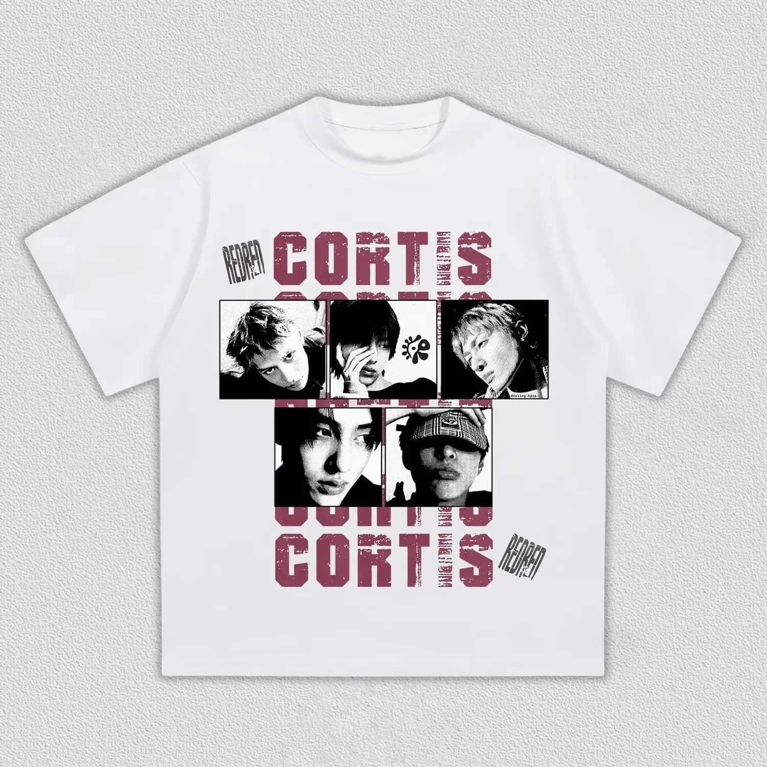 T-shirt REDRED Cortis Album GREENGREEN Merch 2026, 100% coton, vêtements unisexes pour hommes et fem