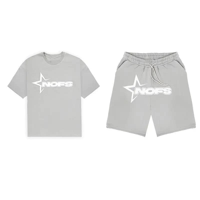 Ensemble décontracté sport hip-hop pour homme, nouvelle collection été 2026, marque de mode américai