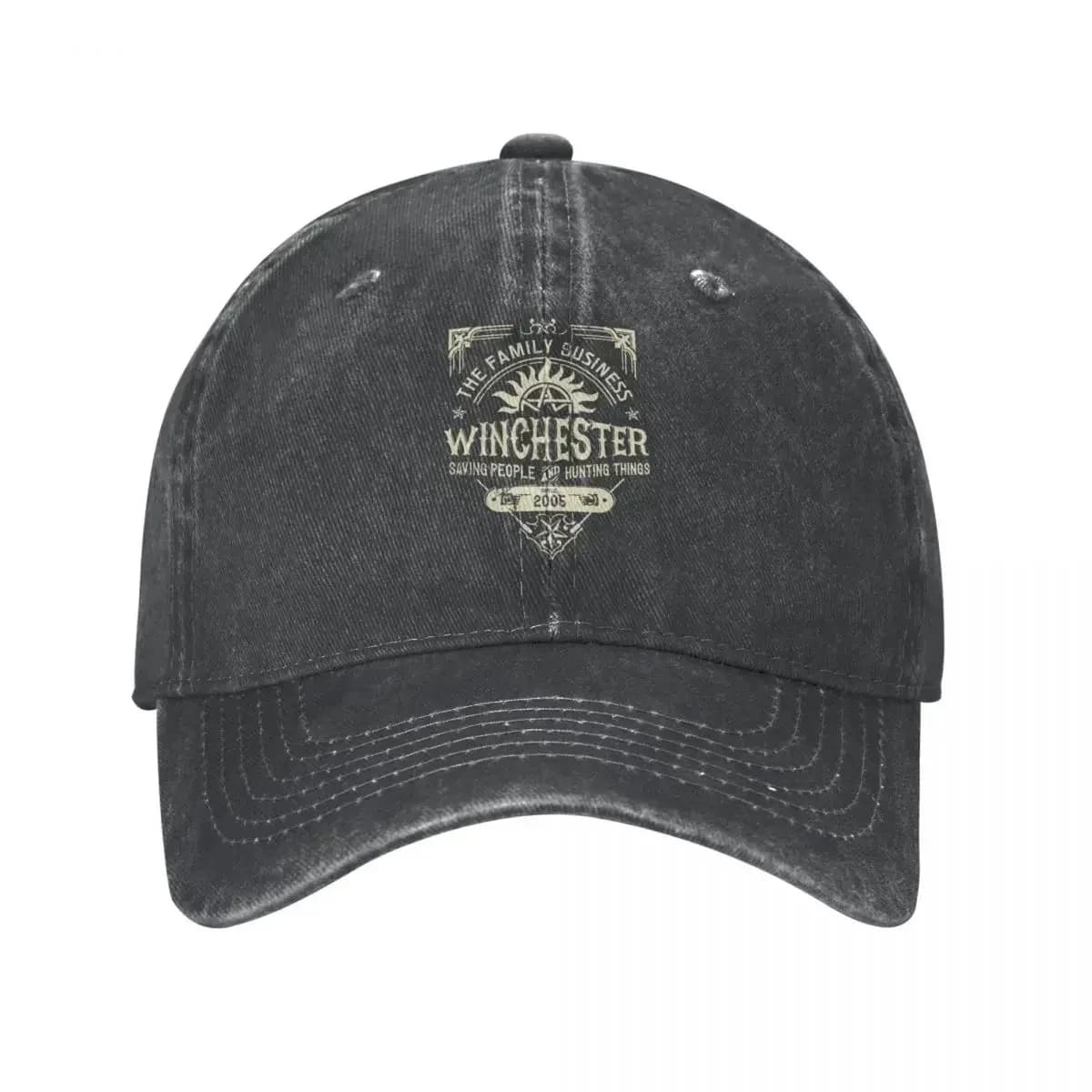Casquettes de Baseball Winchester surnaturelles Hip Hop Vintage pour hommes, chapeau à rabat en Deni