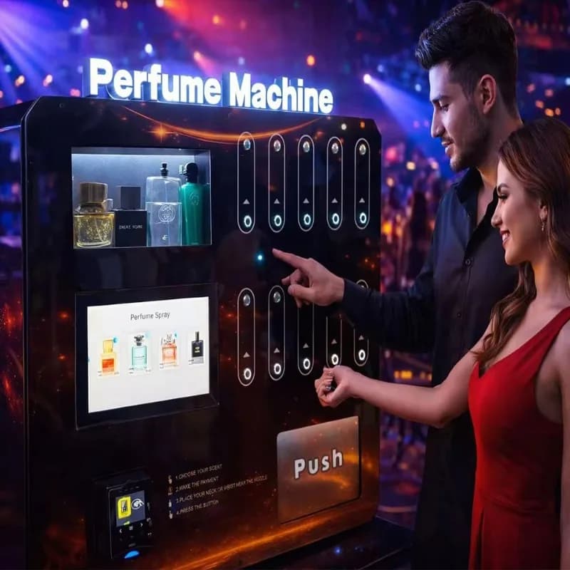 Distributeur automatique mural de luxe personnalisé, distributeur de parfums et de fragrances, distr