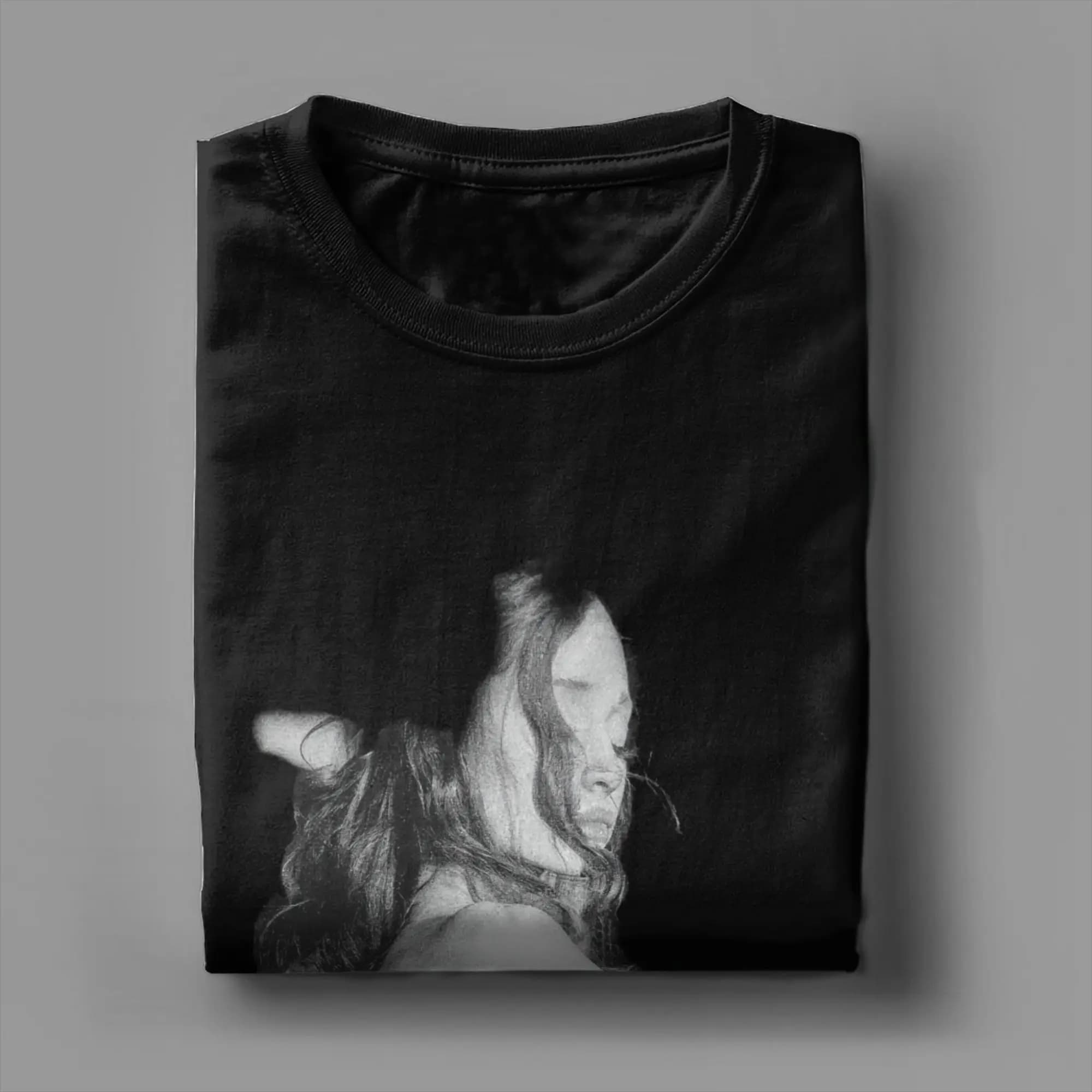T-shirt surdimensionné Ariana Grande Portrait de la chanteuse Petal Album 100% coton T-shirts pour a