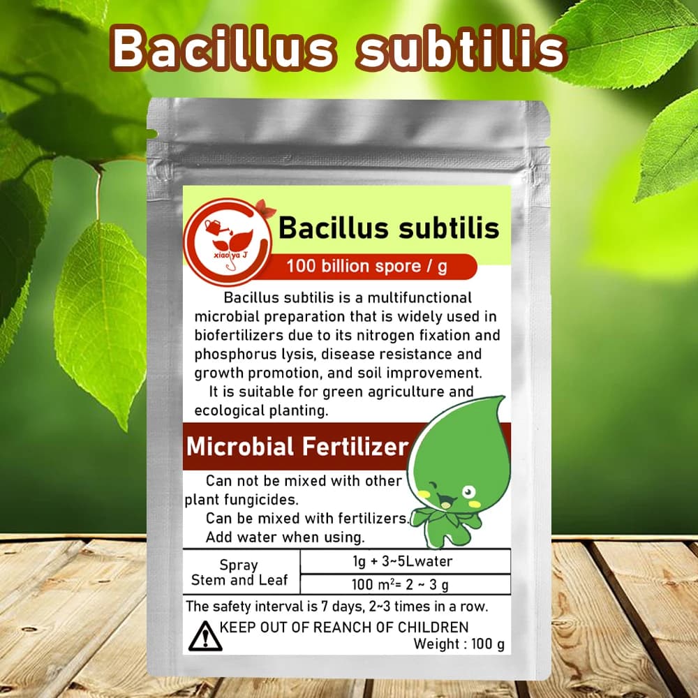 100g Bacillus Subyaka 100 milliards CFU engrais microbien agricole augmente l'activité du sol favori