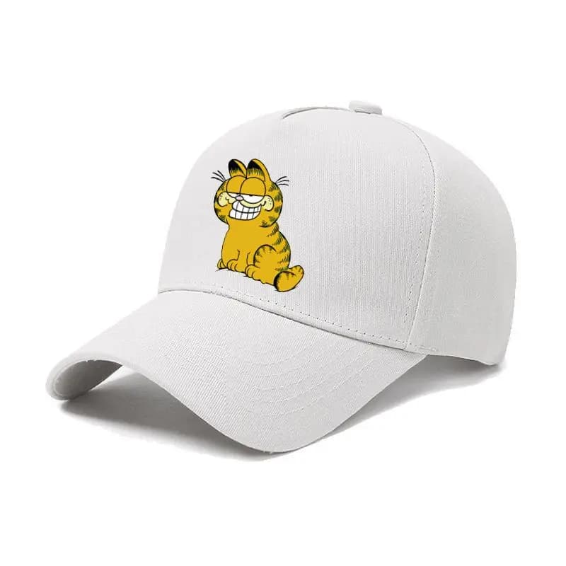 Nouvelle casquette de baseball Garfield, imprimé anime et dessin animé, haute valeur esthétique, déc