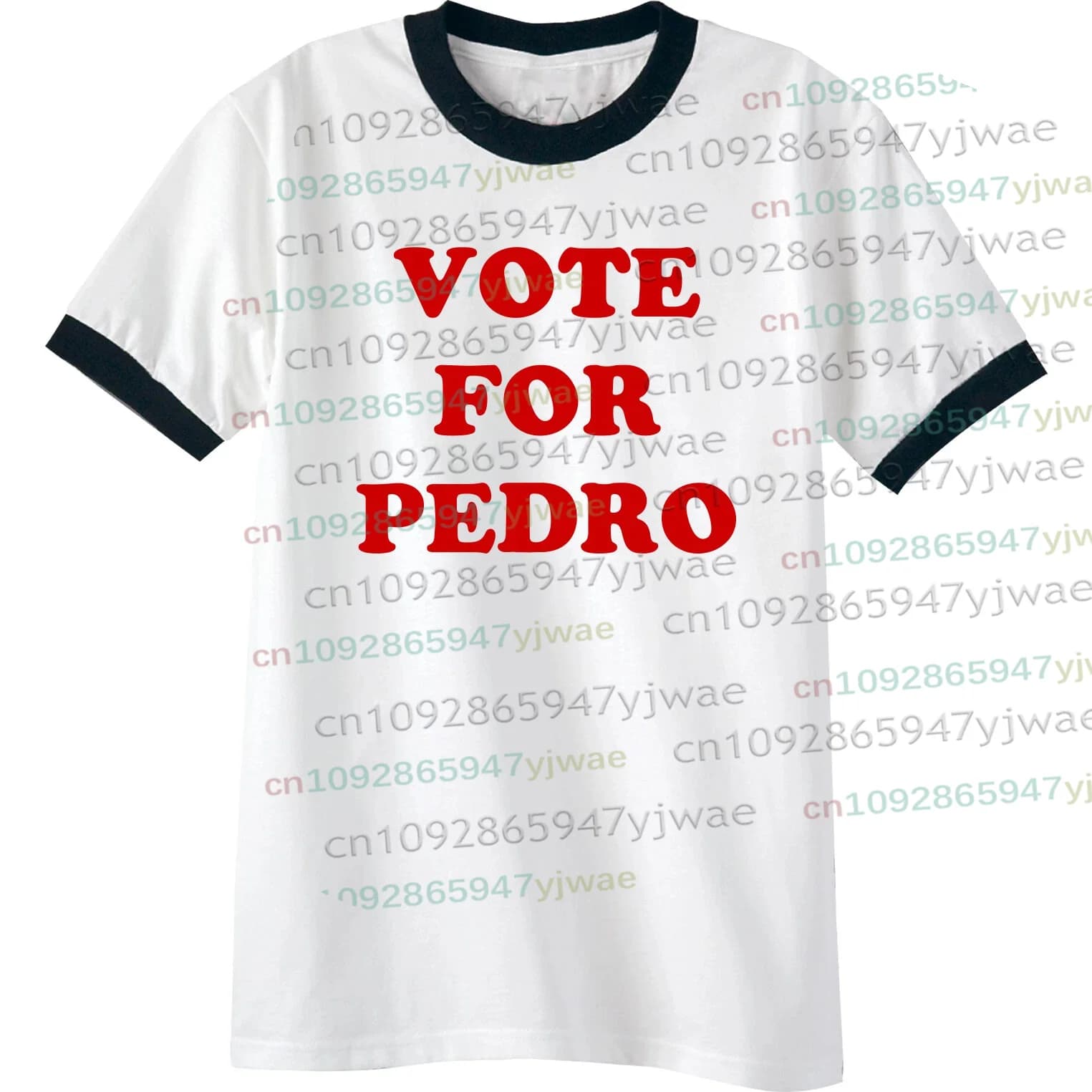 T-shirt Homme Y2K 2026 Napoleon Dynamite Vote For Pedro – Nouvelle Collection Été Tendance Streetwea
