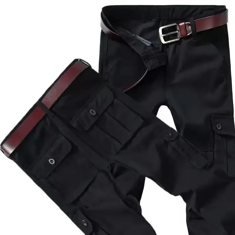 Pantalon Cargo Vintage pour Homme, Vêtement de Luxe, de Haute Qualité, Grande Taille, Coupe Régulièr