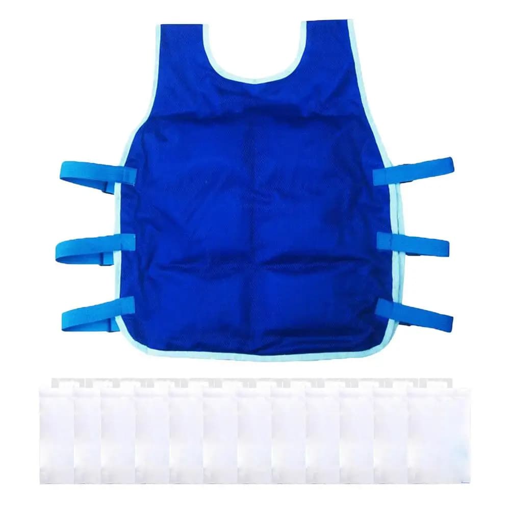 Gilet de refroidissement à glace, vêtement de sécurité pour l'extérieur, vêtement anti-chaleur régla