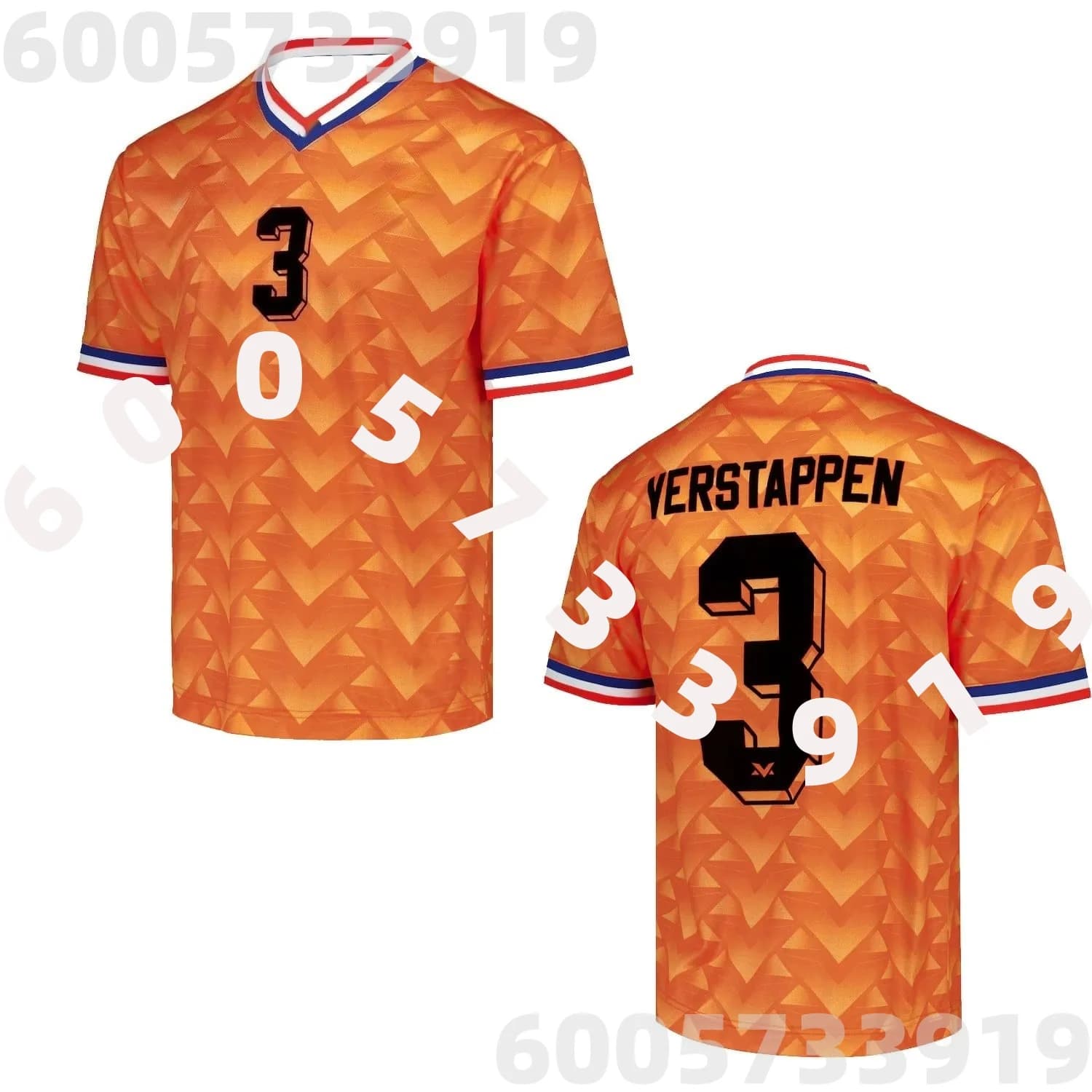 T-shirt Col V Séchage Rapide 2026 Été Active Verstappen 3 Motorsport Sports pour Hommes, Femmes, Adu