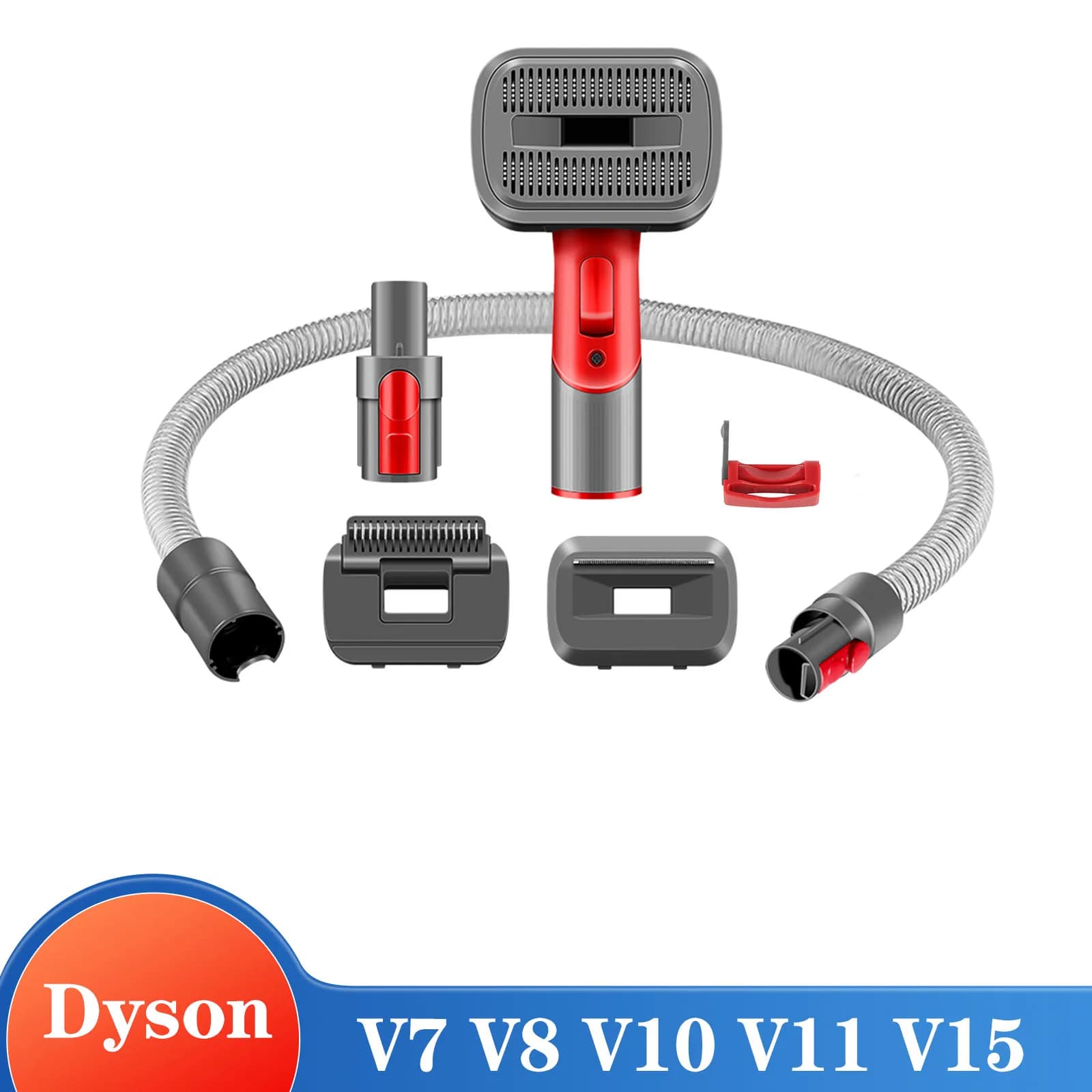 Kit de toilettage pour chiens de compagnie, pour aspirateur Dyson V7 V8 V10 V11 V15, fixation de bro