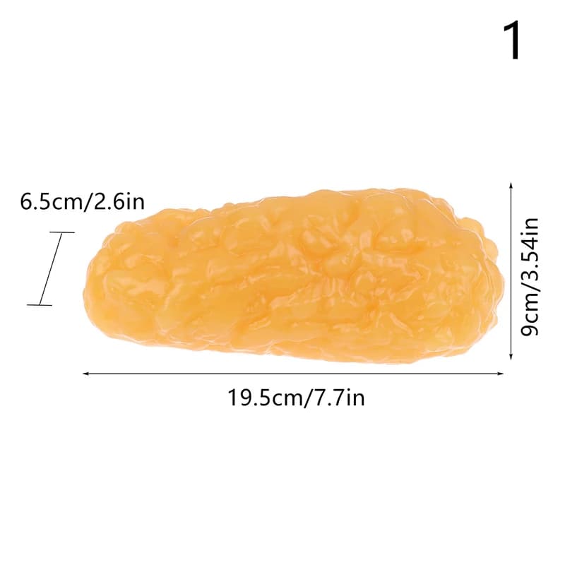 Réplique de graisse modèle de tissu gras réplique de graisse du corps humain 1lb modèle de démonstra
