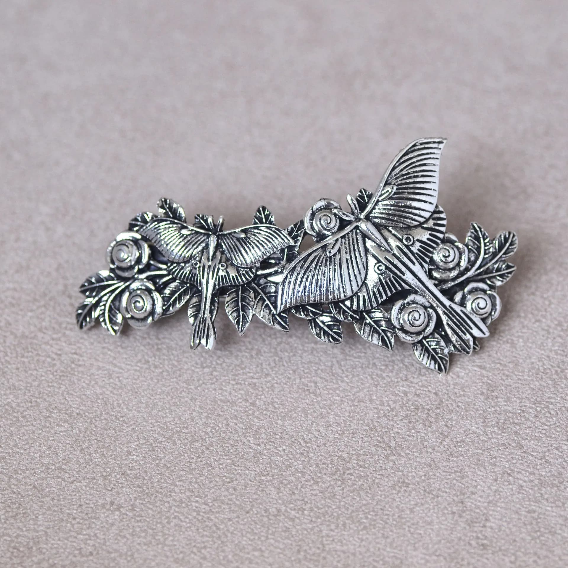 Pince à cheveux Viking, pince à cheveux française, accessoire de pince à ressort de sorcière gothiqu