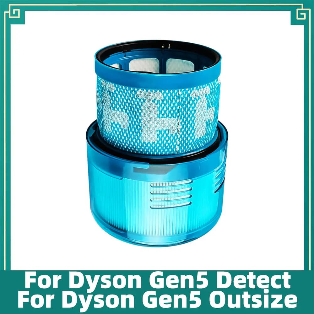 Filtre HEPA compatible pour Dyson Gen5detect Absolute, Gen5outsize Absolute, Gen5detect Fluffy, pièc