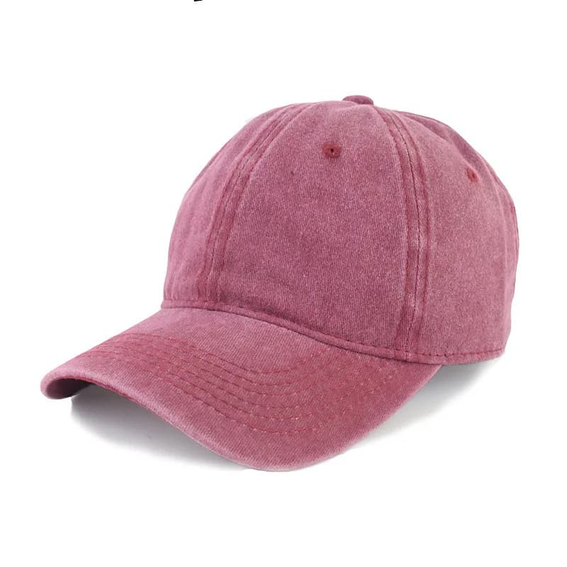 Casquette de baseball en coton personnalisée avec nom brodé – Chapeau de soleil idéal pour souvenir,