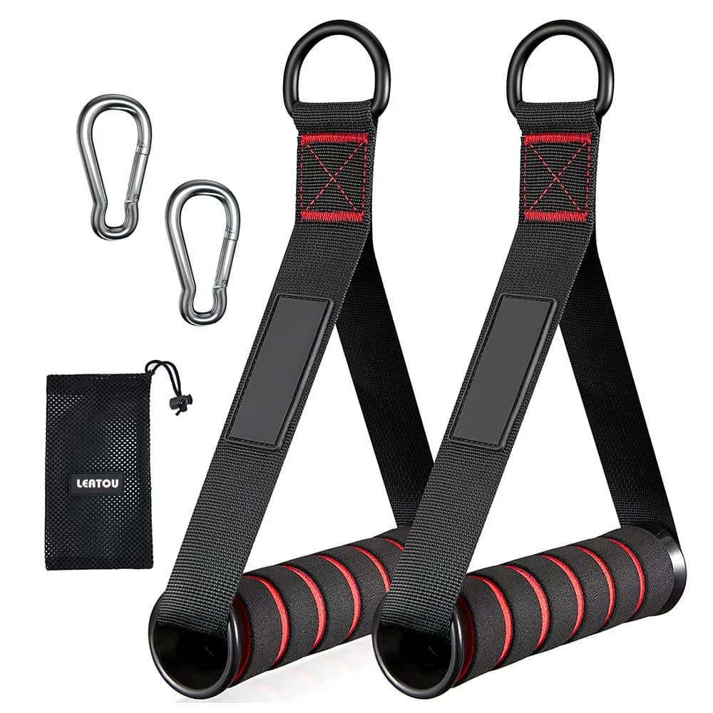 Triceps abaissement corde visage tirer poignées pousser tirer vers le bas cordon pour Biceps dos épa