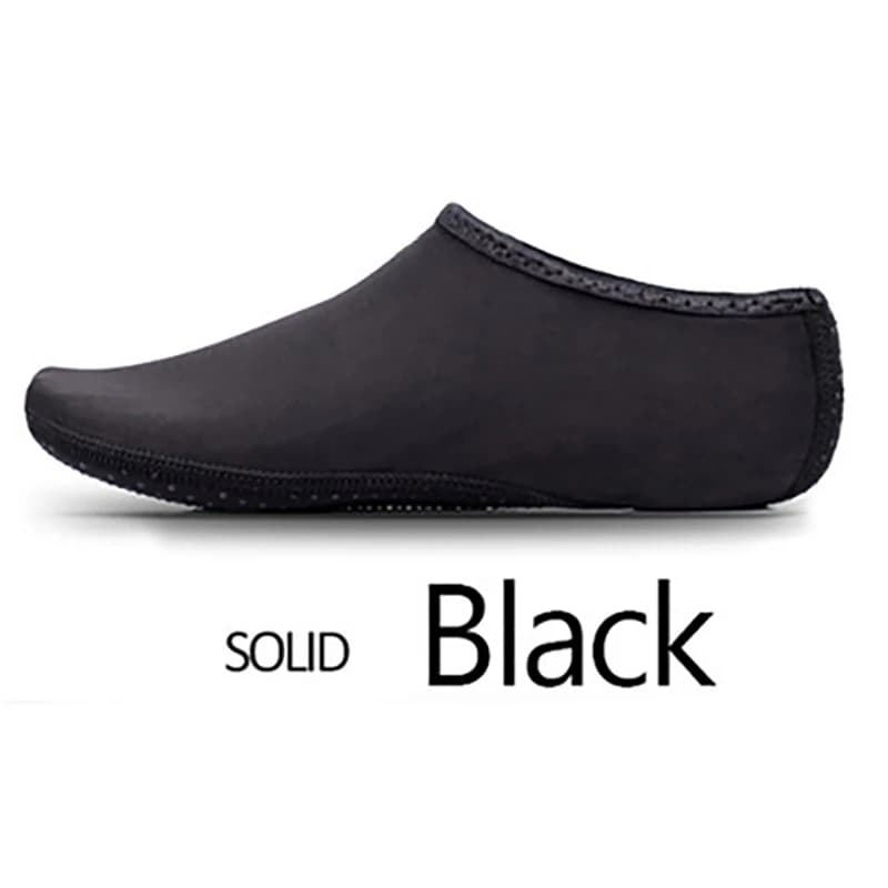 Chaussures coordonnantes unisexes pour hommes et femmes, chaussettes de plongée, sandale de plage aq