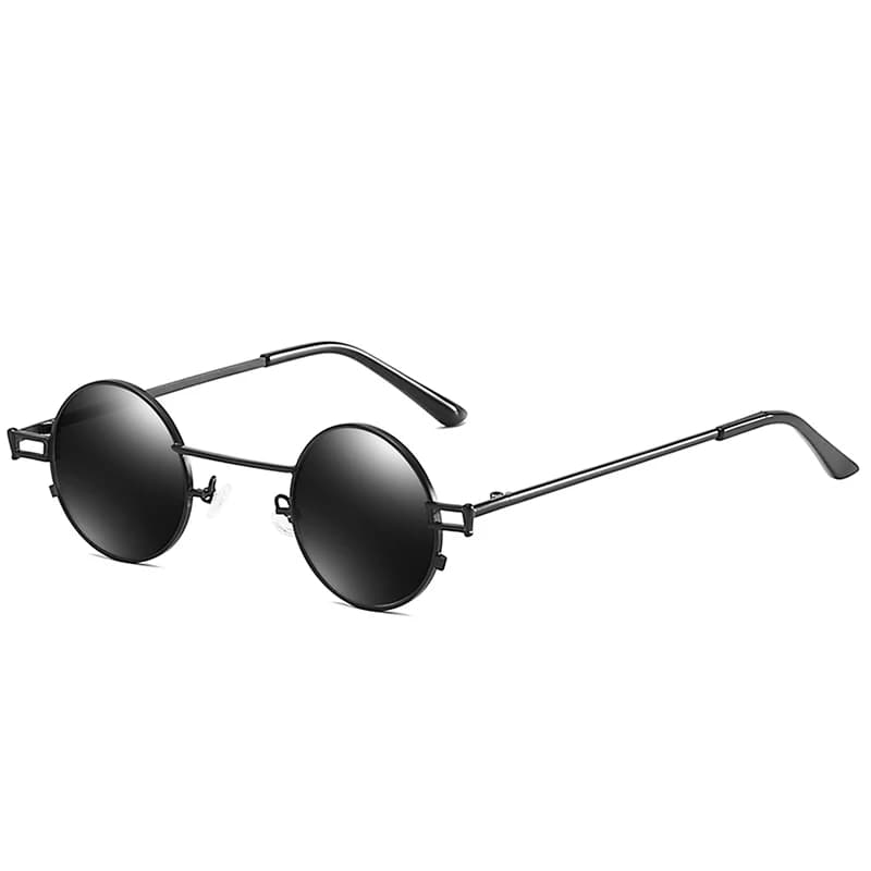 Petites lunettes de soleil rondes pour hommes et femmes, nouvelle mode de rue, monture élégante, Des