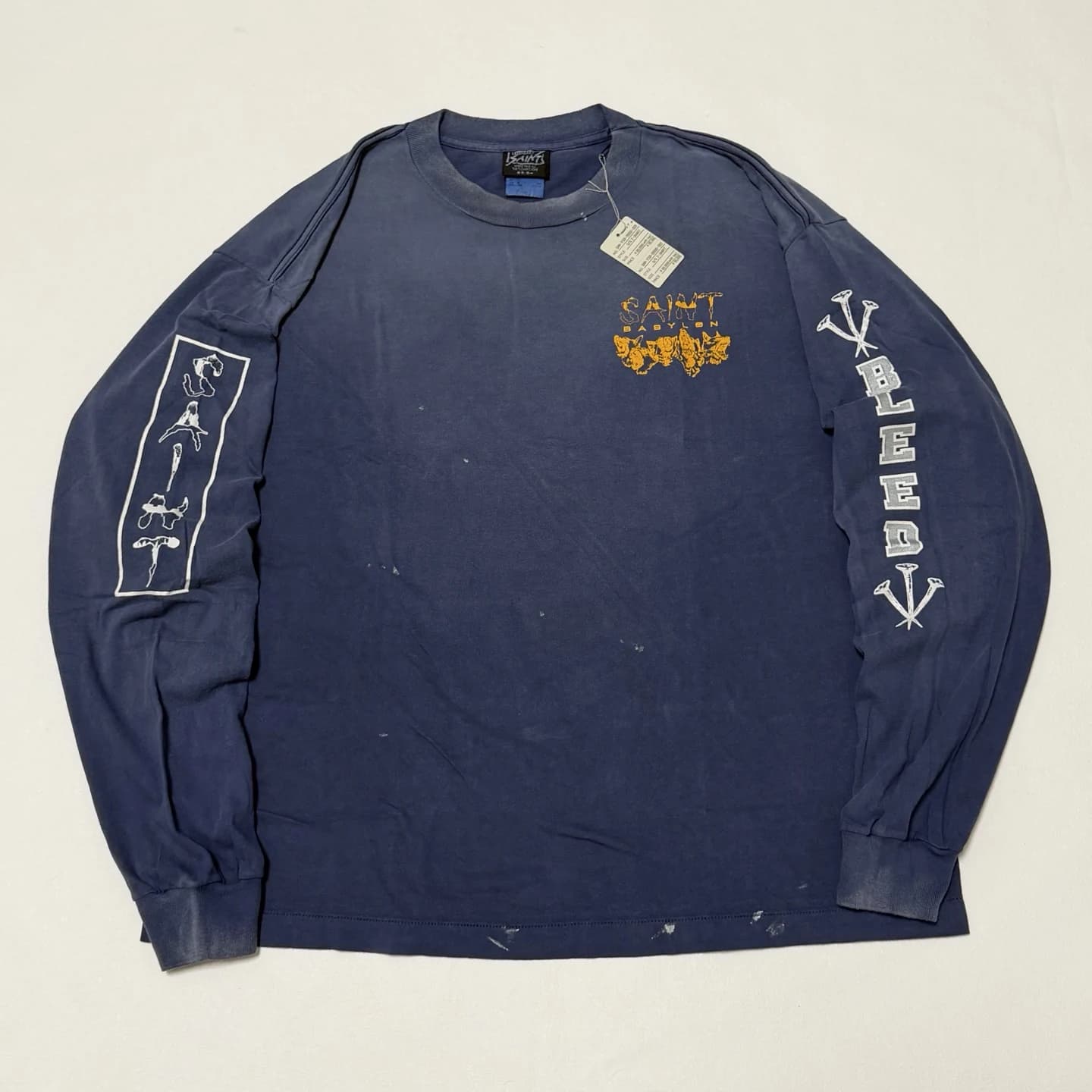 Saint Michael nouvelle tendance américaine imprimé sweat à capuche col rond de haute qualité pour hommes et femmes
