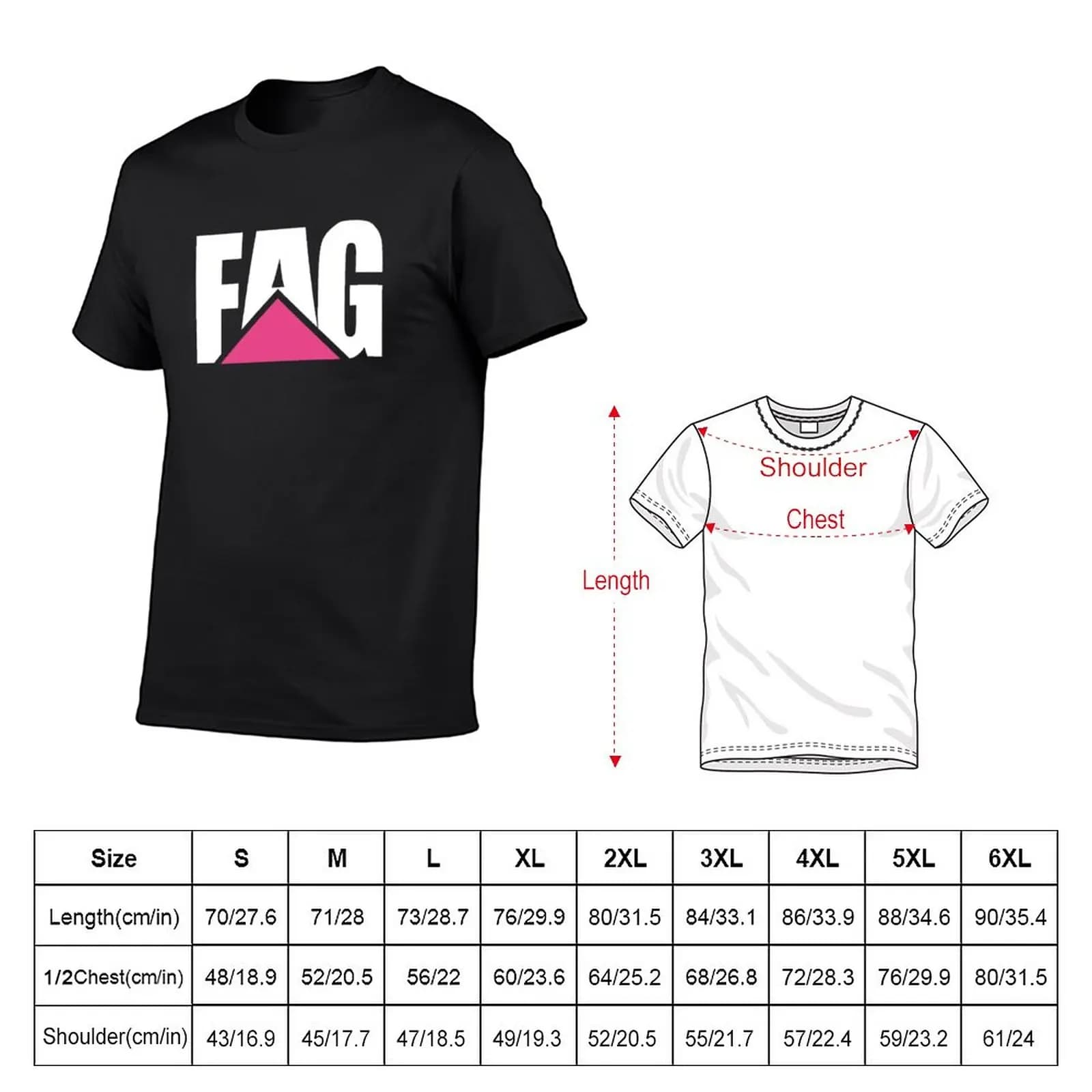 T-shirt graphique FAG-CONiceUCTION Coalition pour hommes
