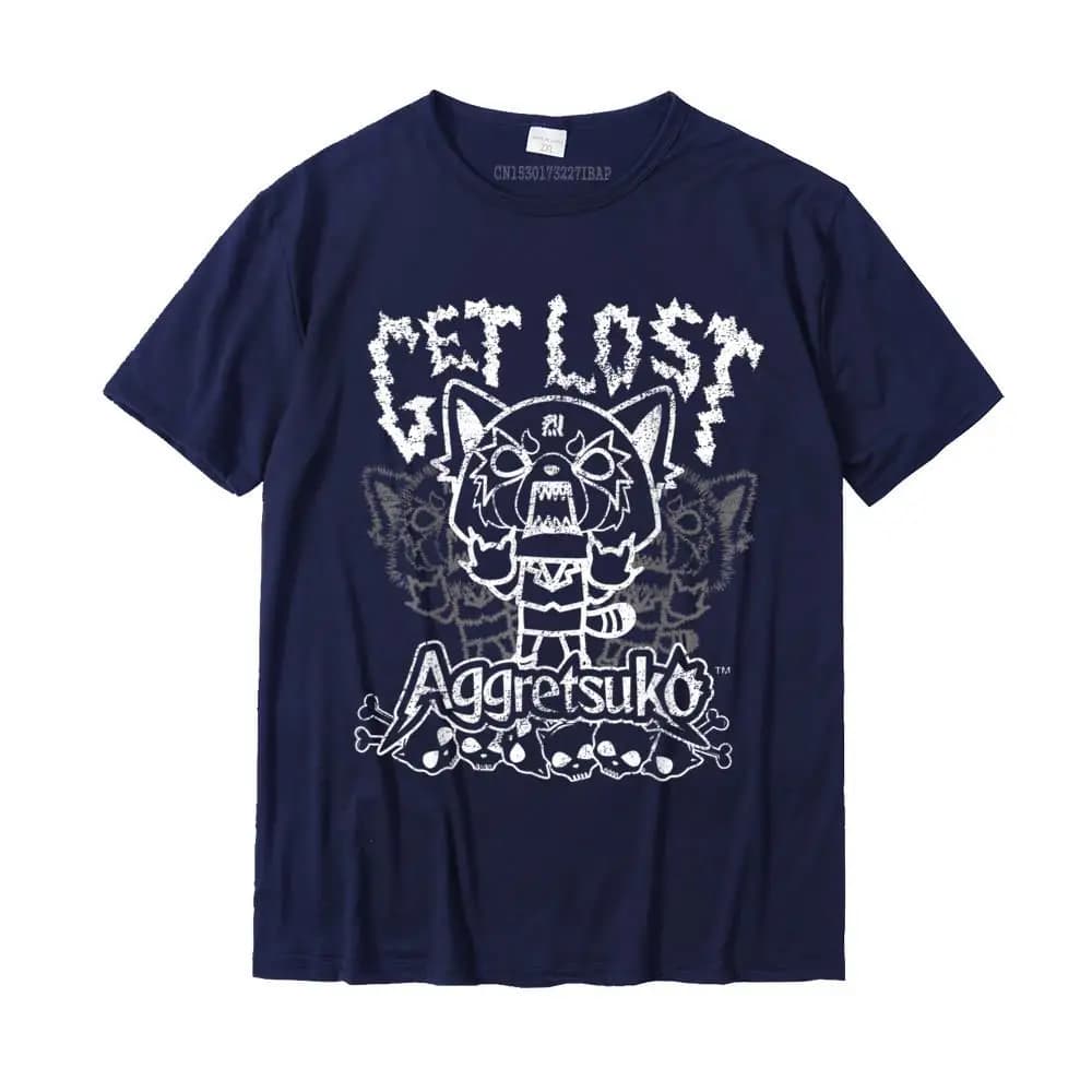 Aggretsuko – t-shirt pour homme, en coton, classique, existe en grande taille