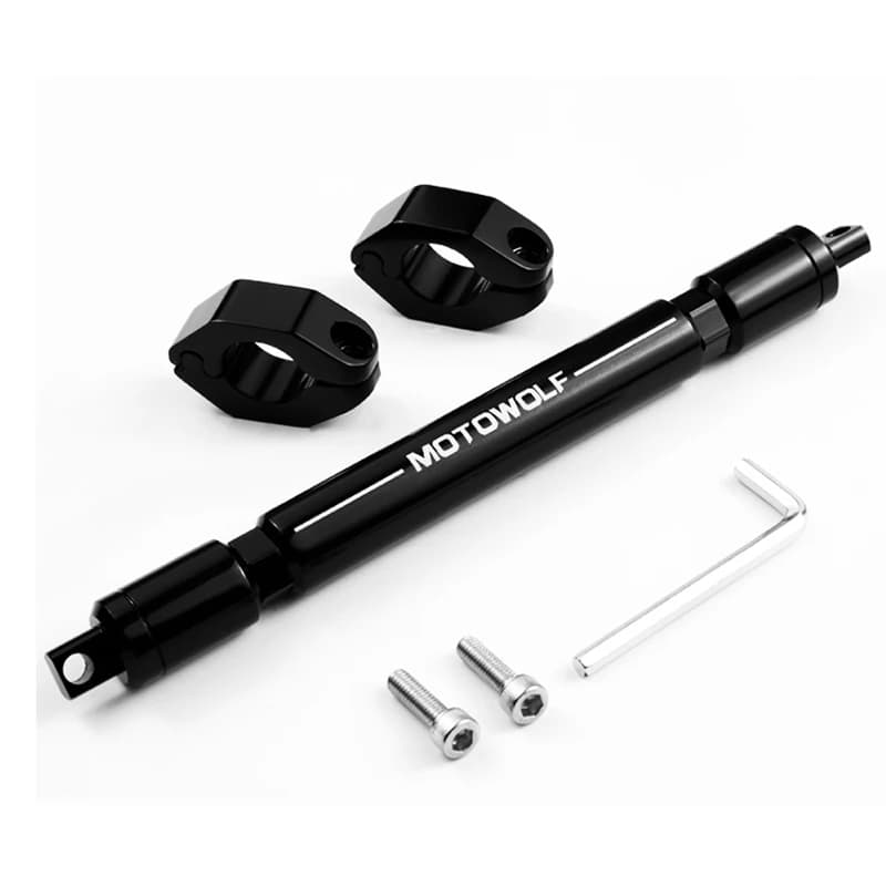 Nouveau Guidon 7/8 "barre transversale 22mm guidon avec Motocross moto Quad ATV CRF DTR PIT BIKE