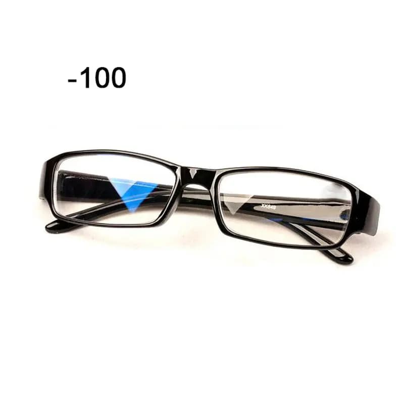 Lunettes Antistress avec miroir bleu, monture optique-100, -150, -200, -250, -300, -350, -400, -450,
