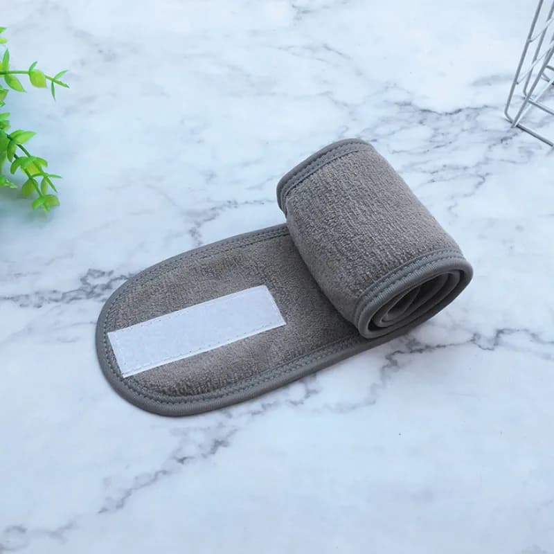 Bandes de tête réglables large bandeau Yoga Spa bain douche maquillage lavage visage bandeau cosméti