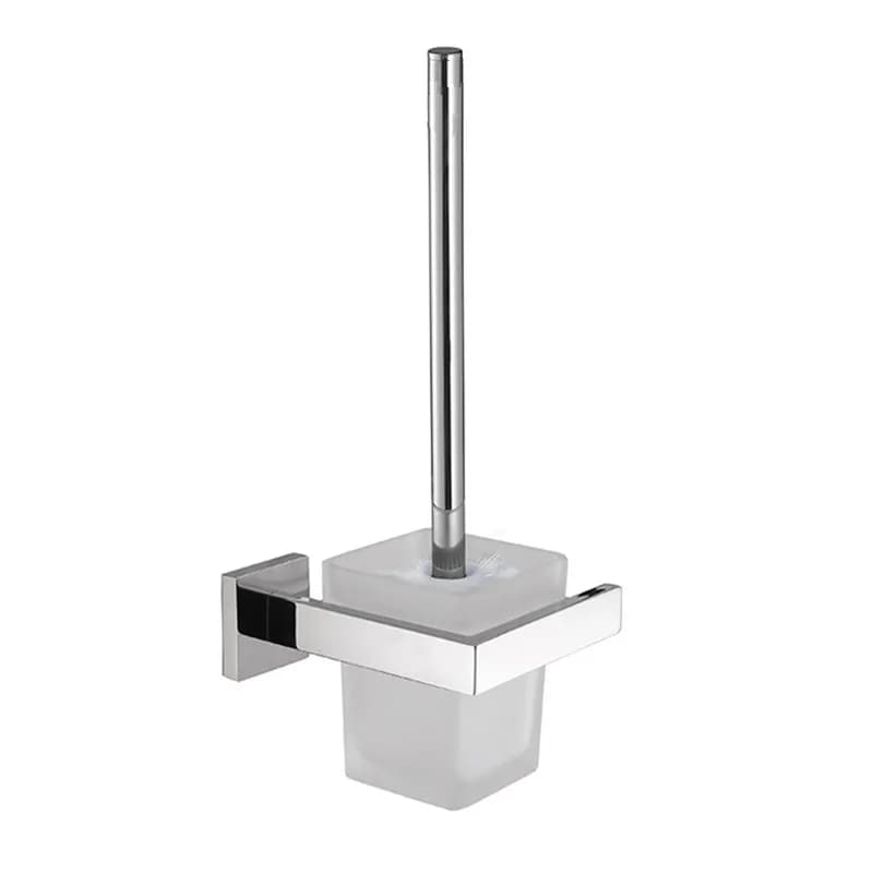Brosse de toilette murale en acier inoxydable noir, accessoires HOAccessrespiration
