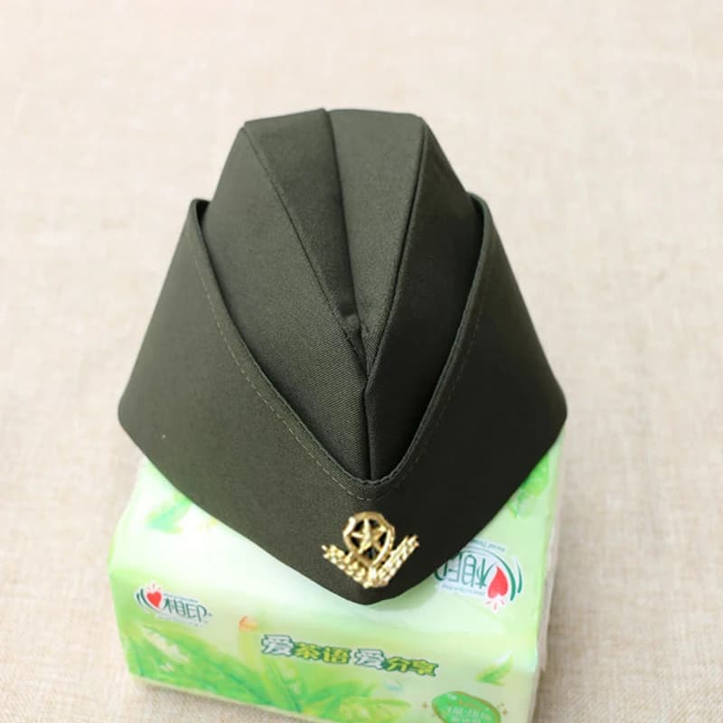 Casquette de bateau de danse marin en coton, béret d'aviation de précision à texture épaisse, access