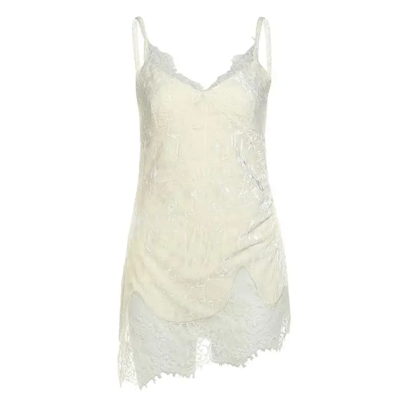 2025 Ropa Muje Sexy gilet femmes vêtements Patchwork dentelle col en v sans manches Camis coréen t-s