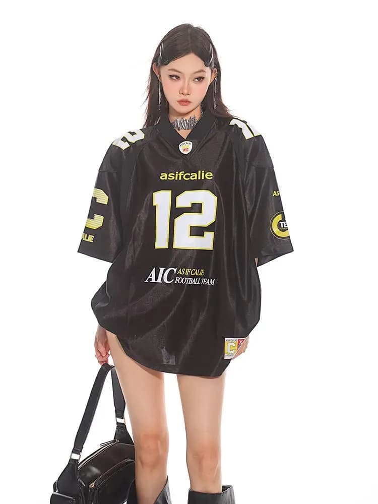Nicemix – maillots de sport de rue pour hommes et femmes, T-shirt surdimensionné à manches courtes e