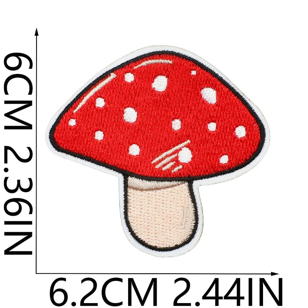 Dessin animé fruits rouges animaux vélo Football fer-on coudre broderie Badge patchs bricolage T-shi