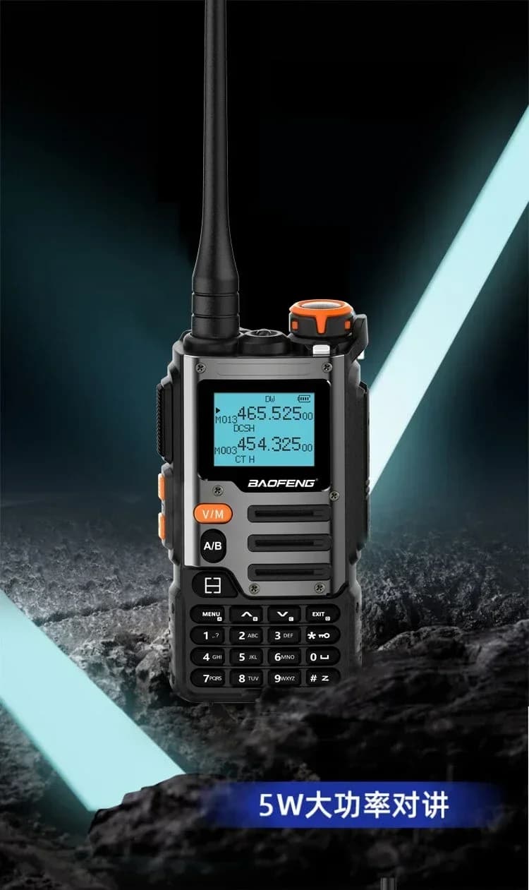 Interphone durable BAOFENG BF-K68, pleine bande, haute puissance, pour extérieur, réduction intellig