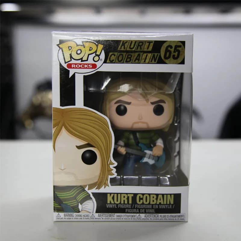 Funko Pop Genuine Rocks Nirvana Kurt Cobain Guns N' Roses Slash Elton John Poupée Décoration de cham