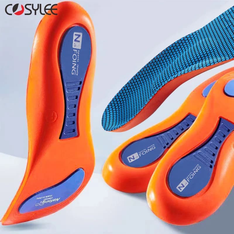 Semelles orthopédiques pour chaussures, Support d'arc, semelles de course pour pieds plats, pour fac