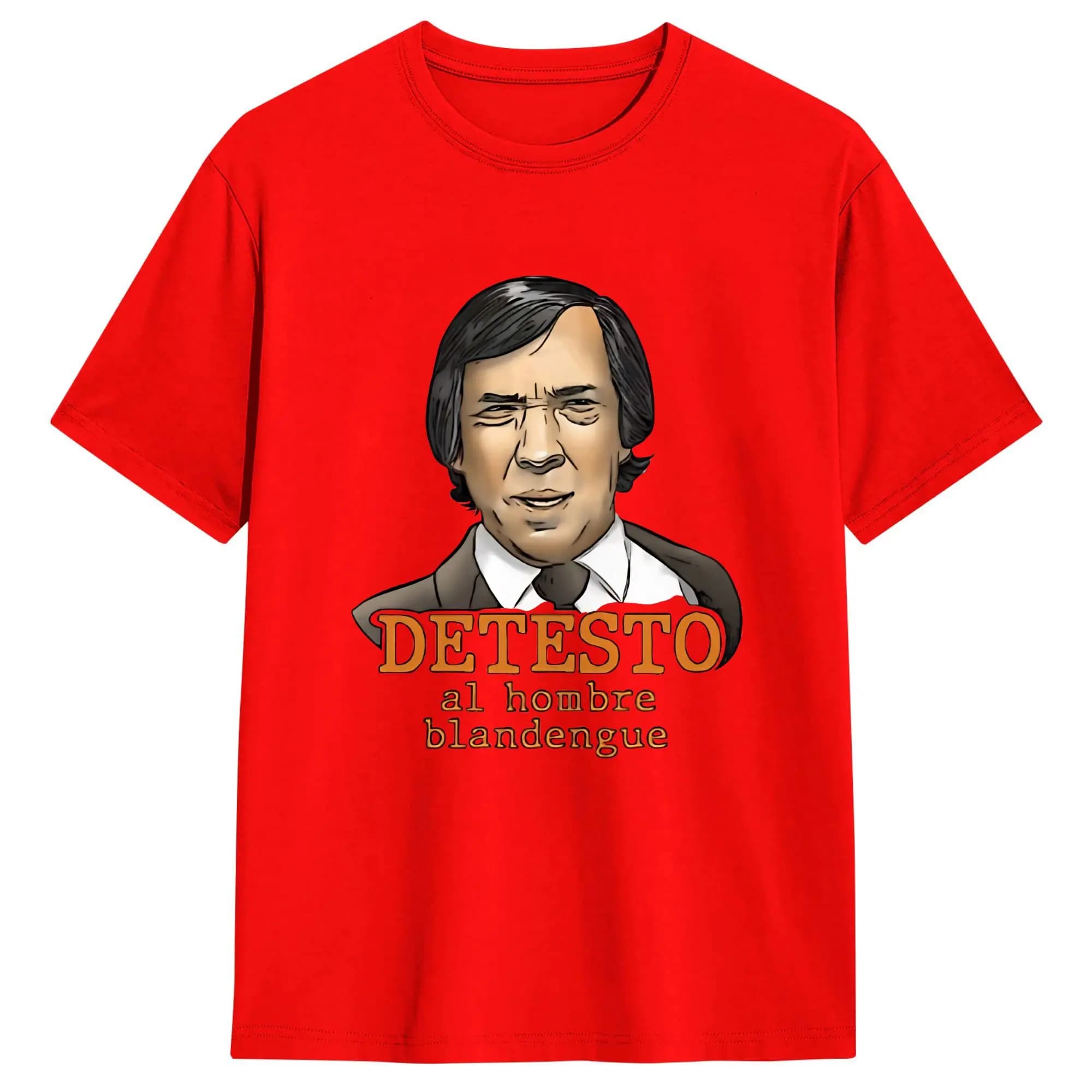 T-shirt Fary El Fary espagnol rétro DETESTO Al Hombre Blandengue, t-shirts vintage d'été en coton po