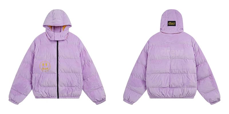 Drew House – manteau chaud avec logo brodé pour homme, vêtement d'hiver de styliste, niche américain