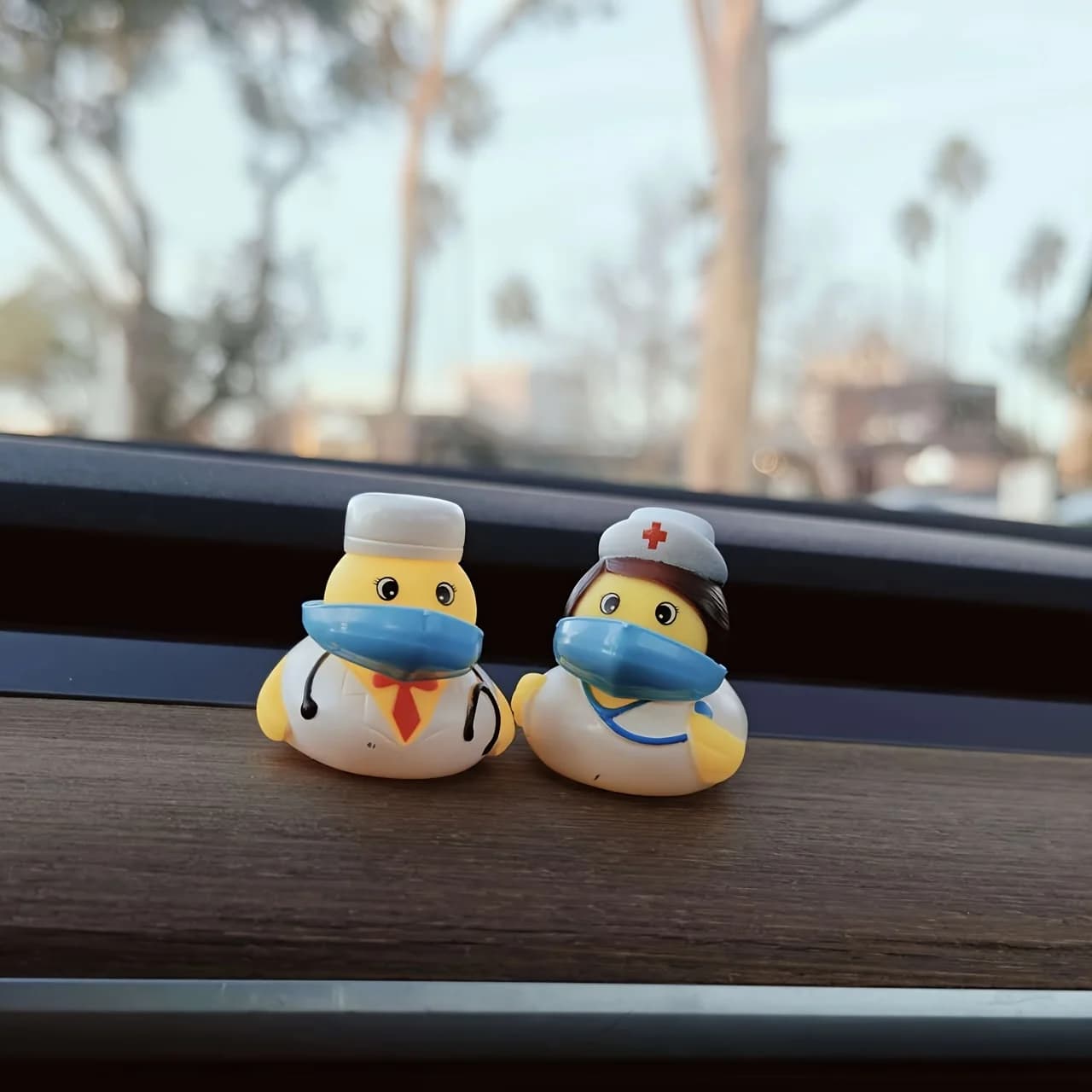 2 pièces de canards pour médecin et infirmière. 4 canards d'infirmière. Fournitures de dressage de f