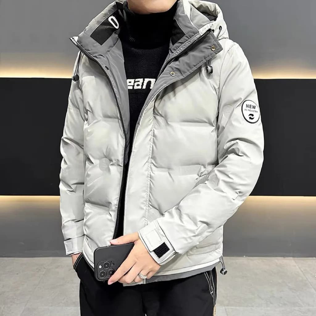 Doudoune à capuche en duvet de canard blanc pour hommes, vêtements d'extérieur chauds et froids, hau