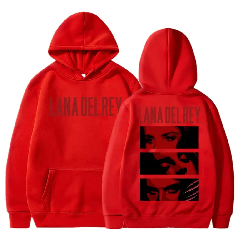 Chanteur Lana Del Rey sweat à capuche graphique hommes femmes mode Hip Hop années 90 Vintage sweat s
