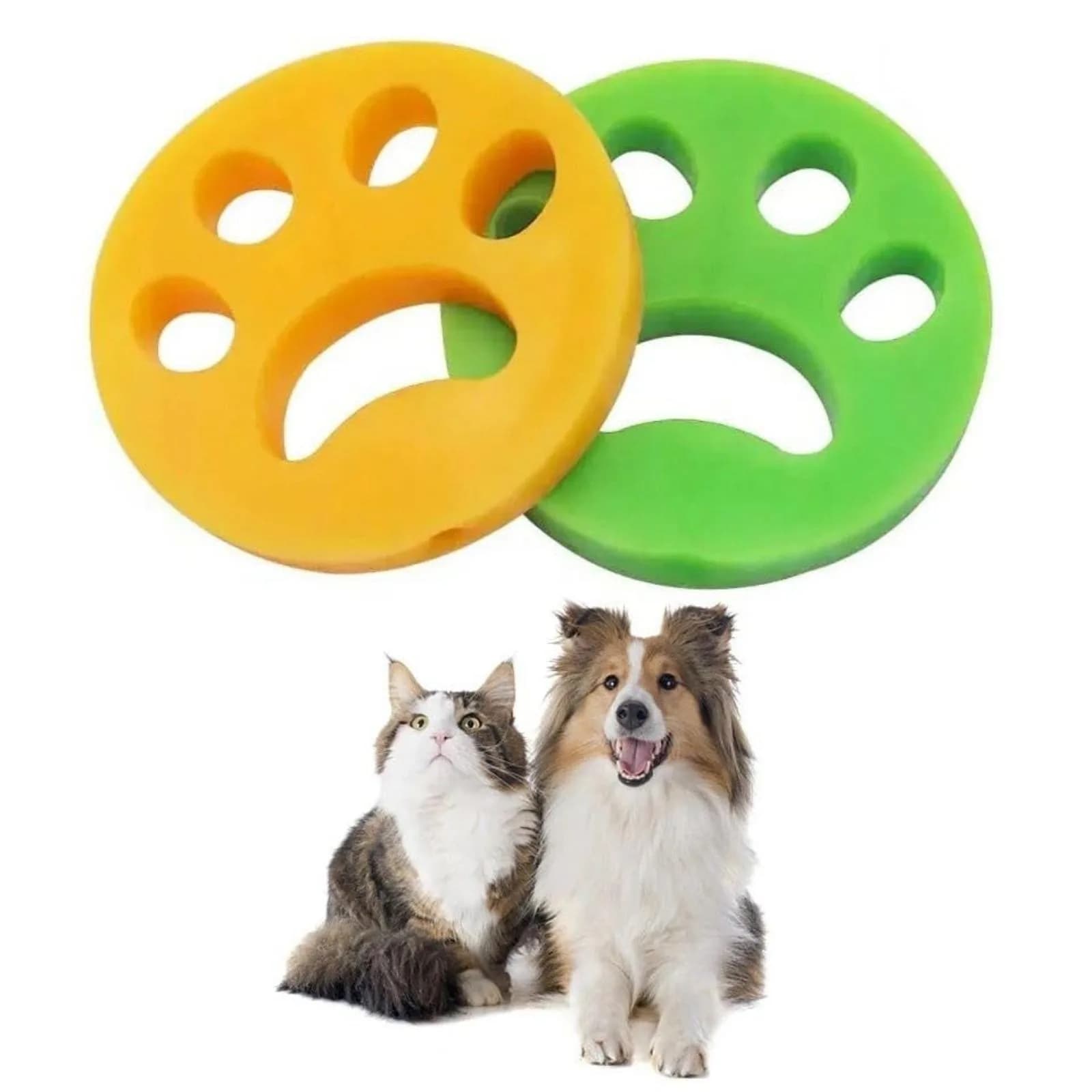 Épilateur réutilisable pour animaux de compagnie, 2 pièces, pour le linge, pour chiens et chats, att
