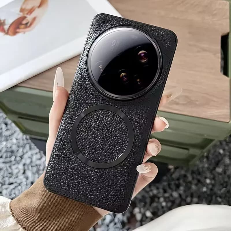 Étui magnétique de luxe en cuir PU pour Xiaomi 15 14 Ultra 14 15 14T Pro, housse antichoc pour charg