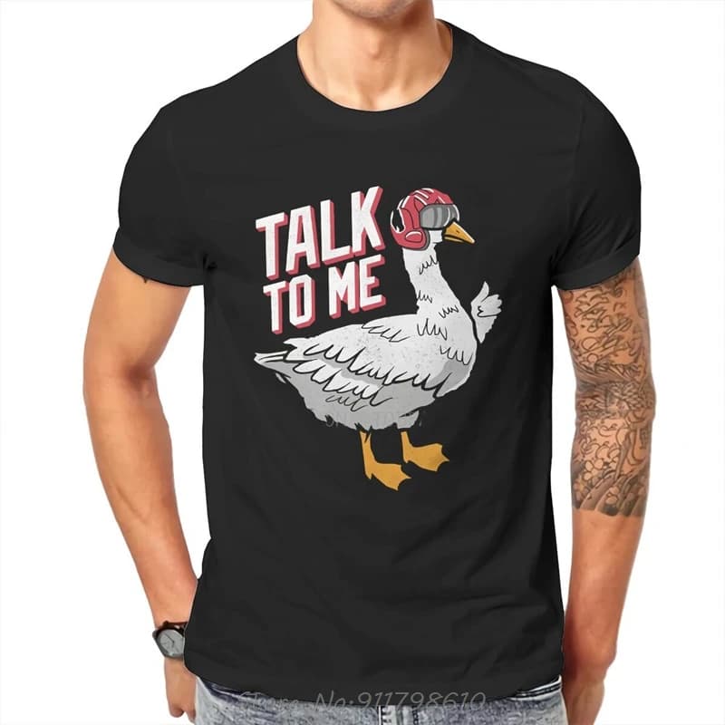 Top Gun Maverick Goose Film Économie originaux, Talk To Me, T-Shirt personnalisé, Zones Me, Respzed,