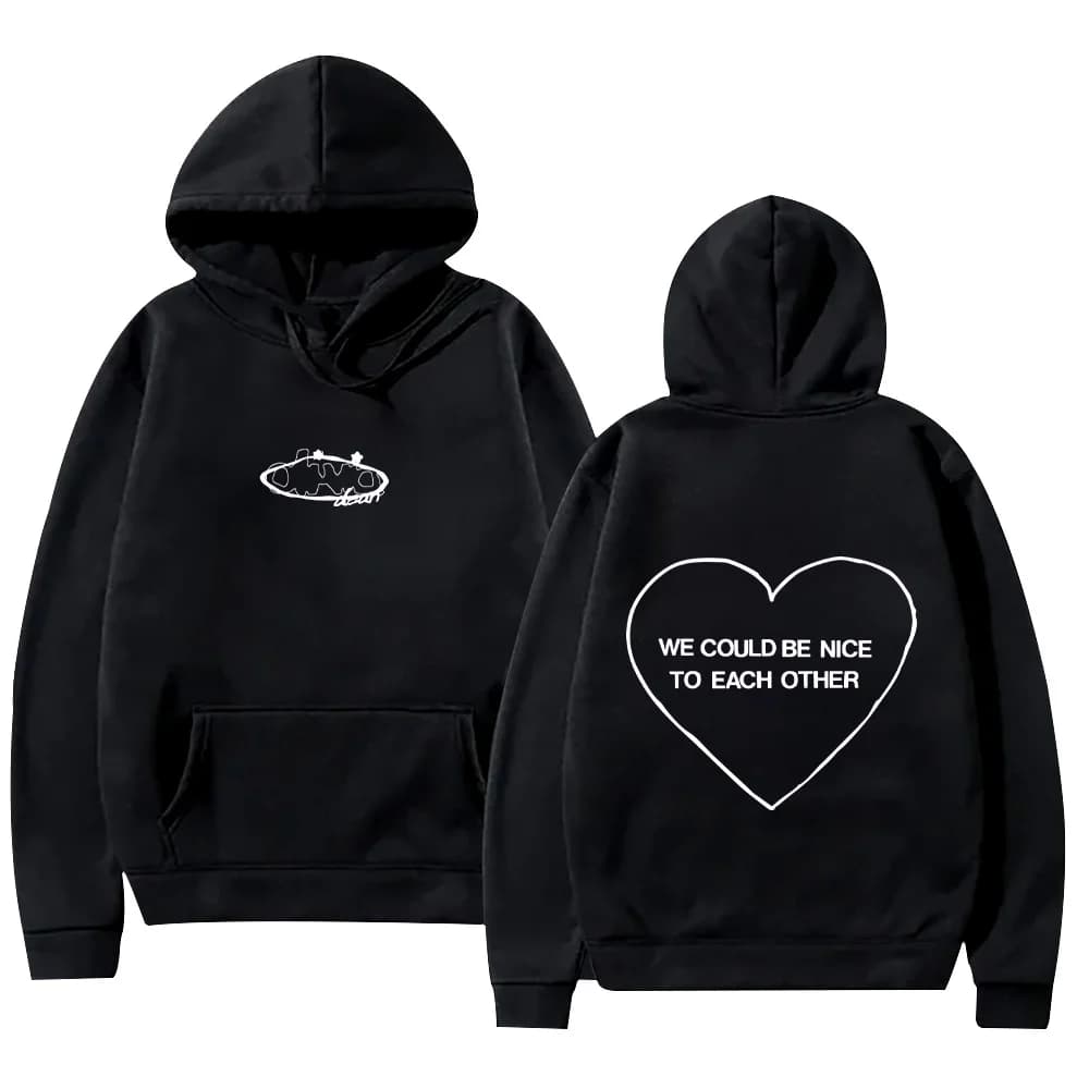 Sweat-shirt à capuche Nice To Each Other Olivia Dean Merch pour hommes et femmes, sweat-shirt Haraju
