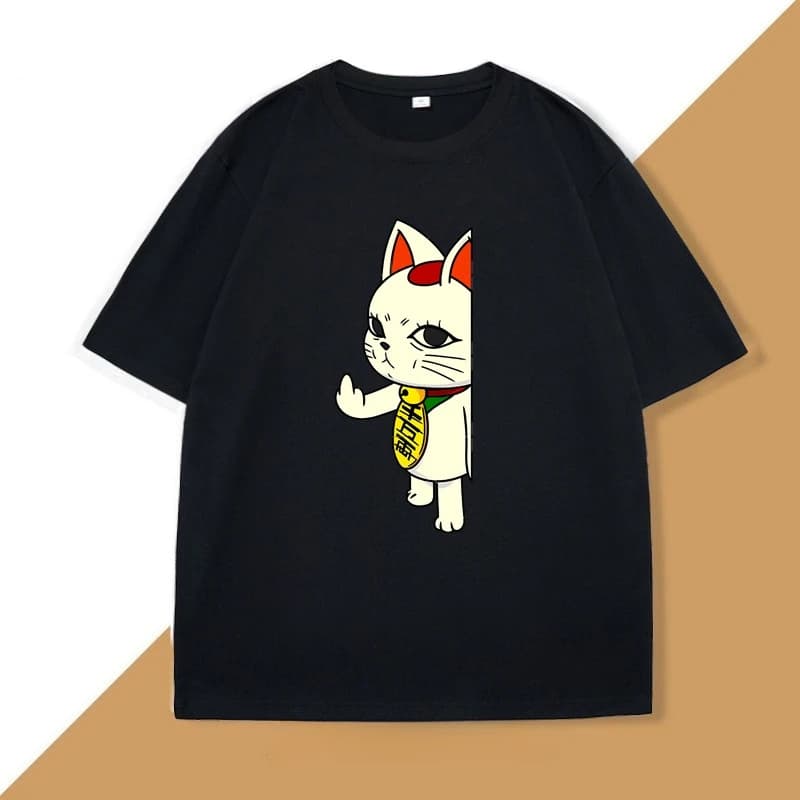T-shirt Dandadan Turbo Granny Cat Manga Designer Unique Cosplay Momo Anime T-shirt Décontracté à Man