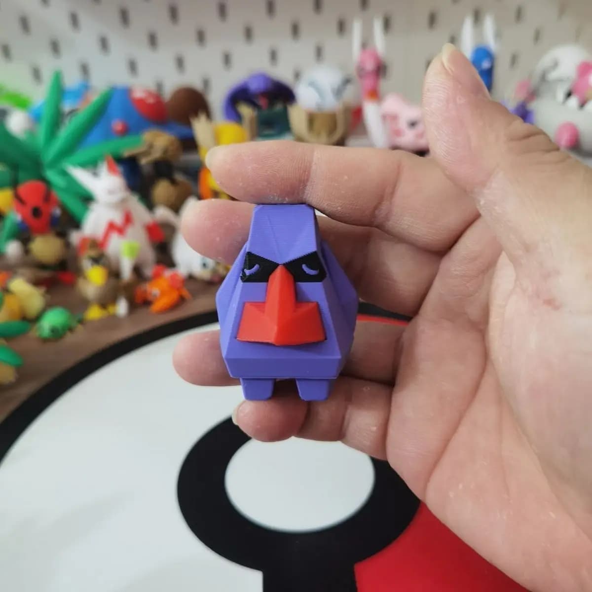 Anime pokemon Nosepass Probopass Figure Proportion monde 1:20 bricolage 3D impression personnage Kaw